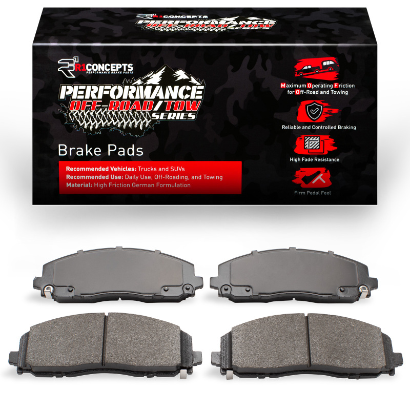 Volkswagen Routan Brake Pads - Front - R1 Concepts - Off-Road/Tow - `12-`26